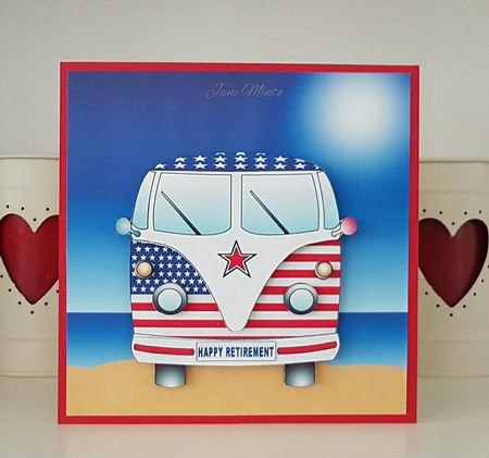 USA CAMPER VAN  by Jane Minto