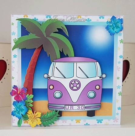 BEACH CAMPER VAN MINI KIT by Jane Minto