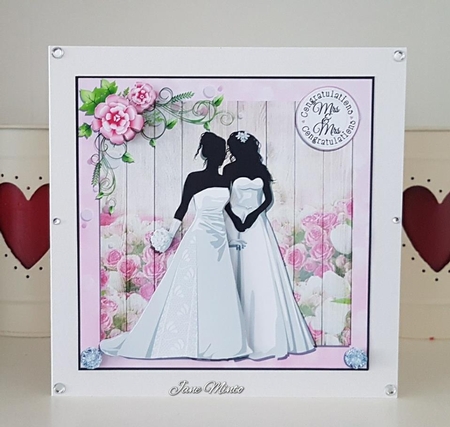 MRS & MRS WEDDING mini kit by Jane Minto