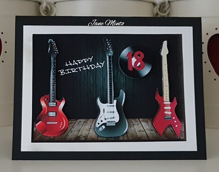7x5 GUITAR ROOM  16, 18, 21 by Jane Minto