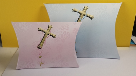 Blue Rosary Pillow Box by JANE SEDDON