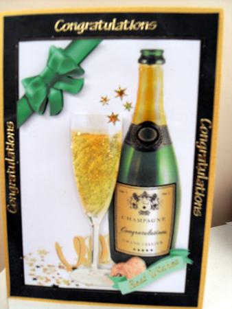 Lovely Celebration A4 Topper by JANE SEDDON