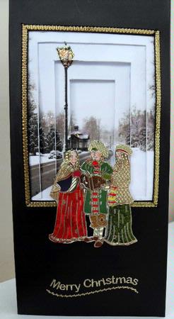 A Winter's Scene Tunnel Sheet by JANE SEDDON
