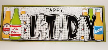What's Your Poison? Birthday Large Dl by JANE SEDDON