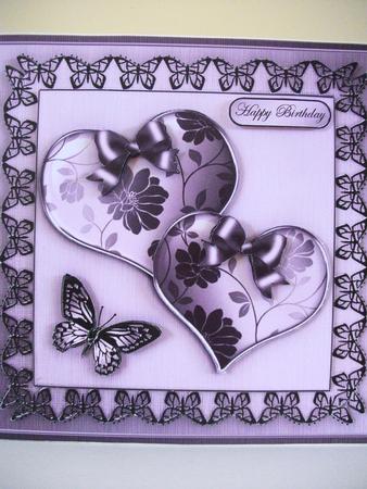 8 x 8 Elegant Romance Kit with 3D Decoupage by Jane Wallace