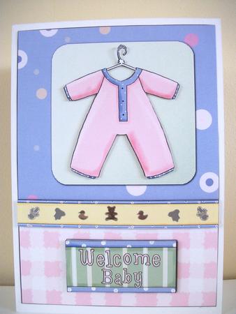 Welcome Baby Girl by Jane Wallace