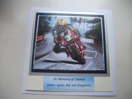 Joey Dunlop Tt Racer by Jane Wallace