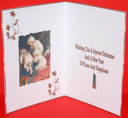 Happy Christmas Eve Insert by Jane Wells