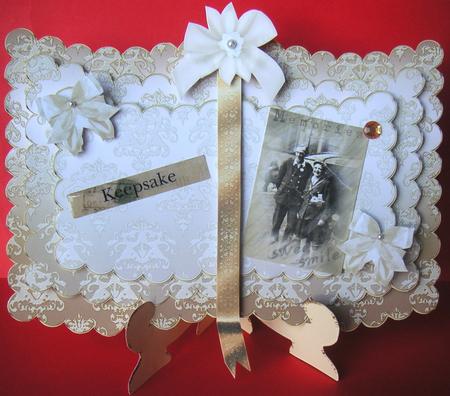 Scalloped Open Book Kit by Jane Wells