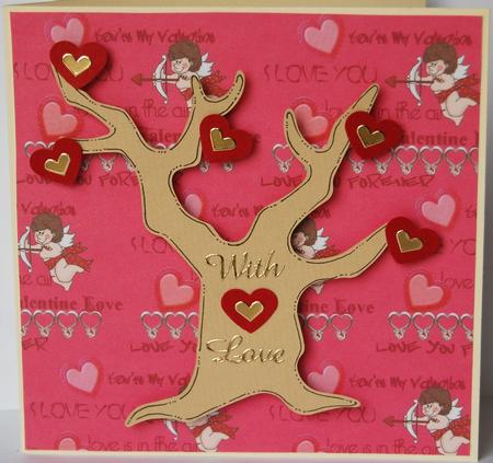 Valentine Backing Paper by Jane Wells