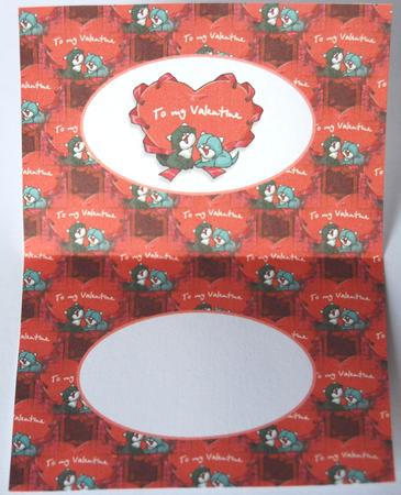 Valentine Cats Insert by Jane Wells