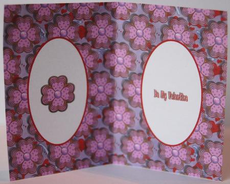 Be My Valentine Heart Flower Insert by Jane Wells
