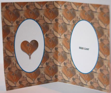 Love Puddles Steampunk Heart Insert by Jane Wells