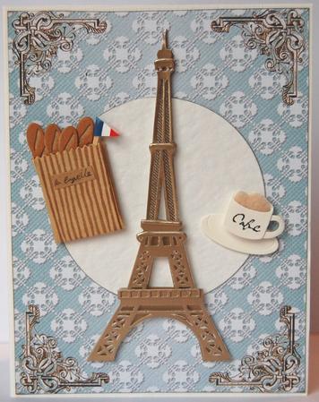 Lacey Background in Aqua by Jane Wells