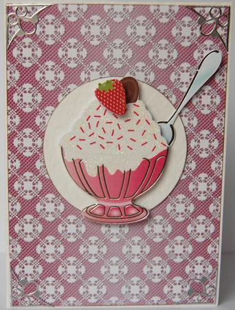Lacey Background in Dusky Pink by Jane Wells