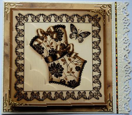 8 x 8 Elegant Boudoir Kit with Scalloped Corners by Jane Wells