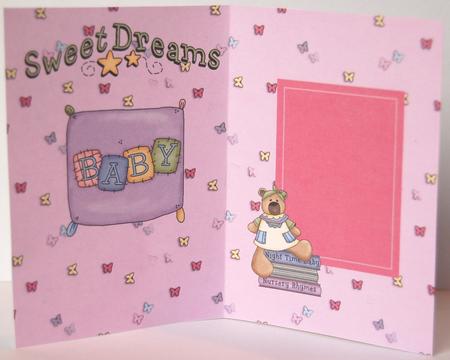 Baby Girl Insert by Jane Wells