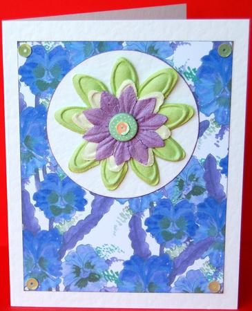 In the Pansy Patch Muted Purples by Jane Wells