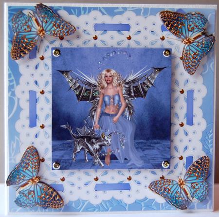 Fantasy Butterfly Lady by Jane Wells