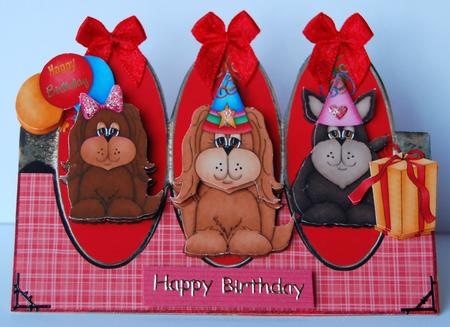 Birthday Puppies by Jane Wells