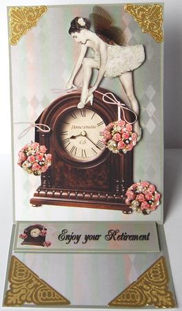 Retirement Easel Card by Jane Wells