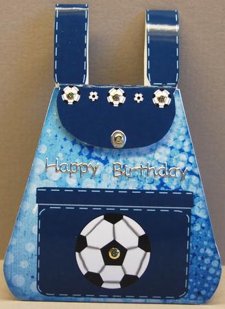 Soccer/football Backpack by Jane Wells