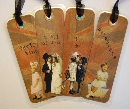 Vintage Union Flag (union Jack) Bookmarks by Jane Wells