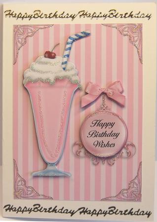 A Little Something Sweet - Decoupage Card by Jane Wells