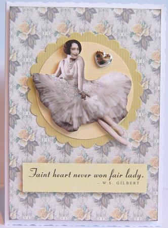 Vintage Floral Vellum by Jane Wells
