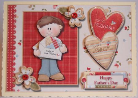 Oh So Huggable Various Sentiments Card Front #2 by Jane Wells