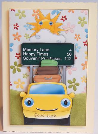 Road Trip Card Front by Jane Wells
