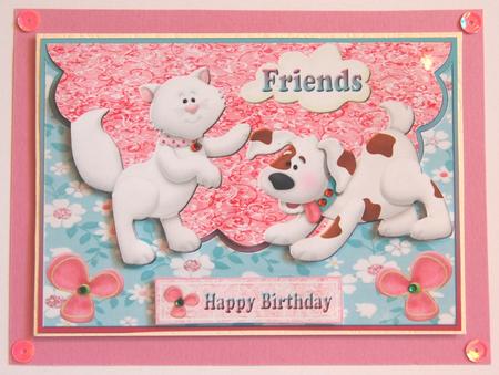 Friends Envelope Card by Jane Wells