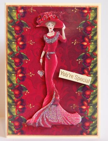 Fushia Elegance by Jane Wells
