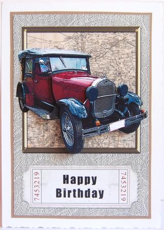 Classic Car by Jane Wells
