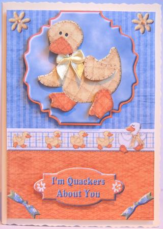 Quacking Birthday with Decoupage by Jane Wells
