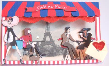 Paris in the Spring 3D Box Card Kit by Jane Wells
