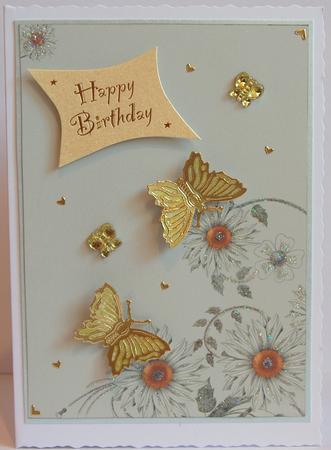 White Daisies Backing Paper by Jane Wells
