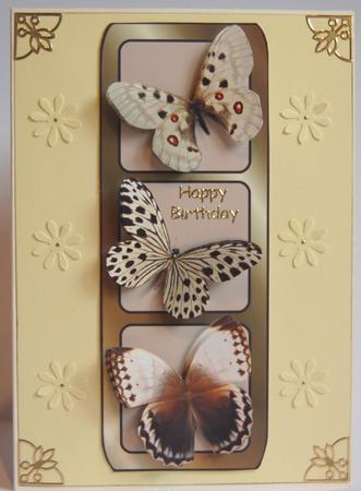 Tri-panel - Lepidopterist by Jane Wells