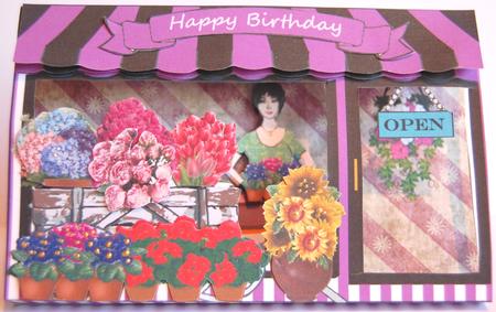 Flowers R Us 3D Box Card Kit by Jane Wells