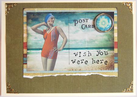 Vintage Cloud Postcards by Jane Wells