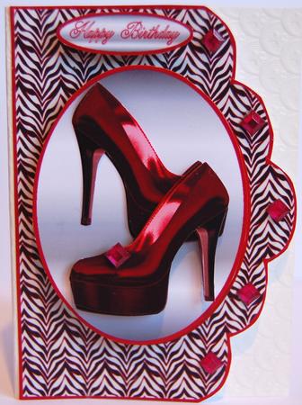 High Heels in Red by Jane Wells