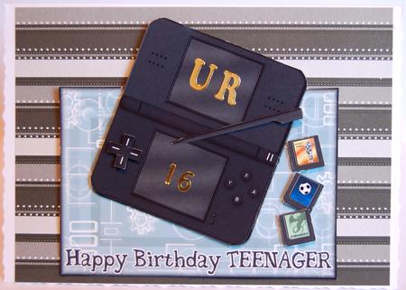 Happy Birthday Teenager - Handheld Console by Jane Wells