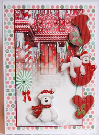 Christmas Joy Bears by Jane Wells