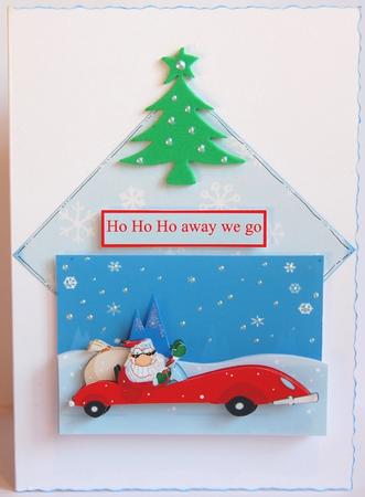 Father Christmas Having Fun by Jane Wells
