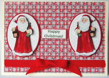 Vellum - Red Tartan & Snowflakes by Jane Wells