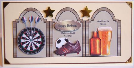 Bracket Top Tri-fold - What More Could You Want by Jane Wells