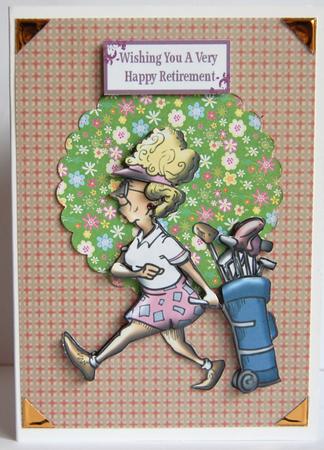 Going Golfing by Jane Wells
