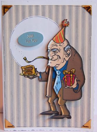 Elderly Gent by Jane Wells