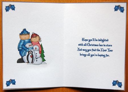 Christmas Play in the Snow Insert by Jane Wells