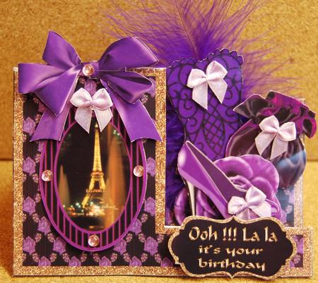 Purple Corset Side Stepper Kit by Jane Wells
